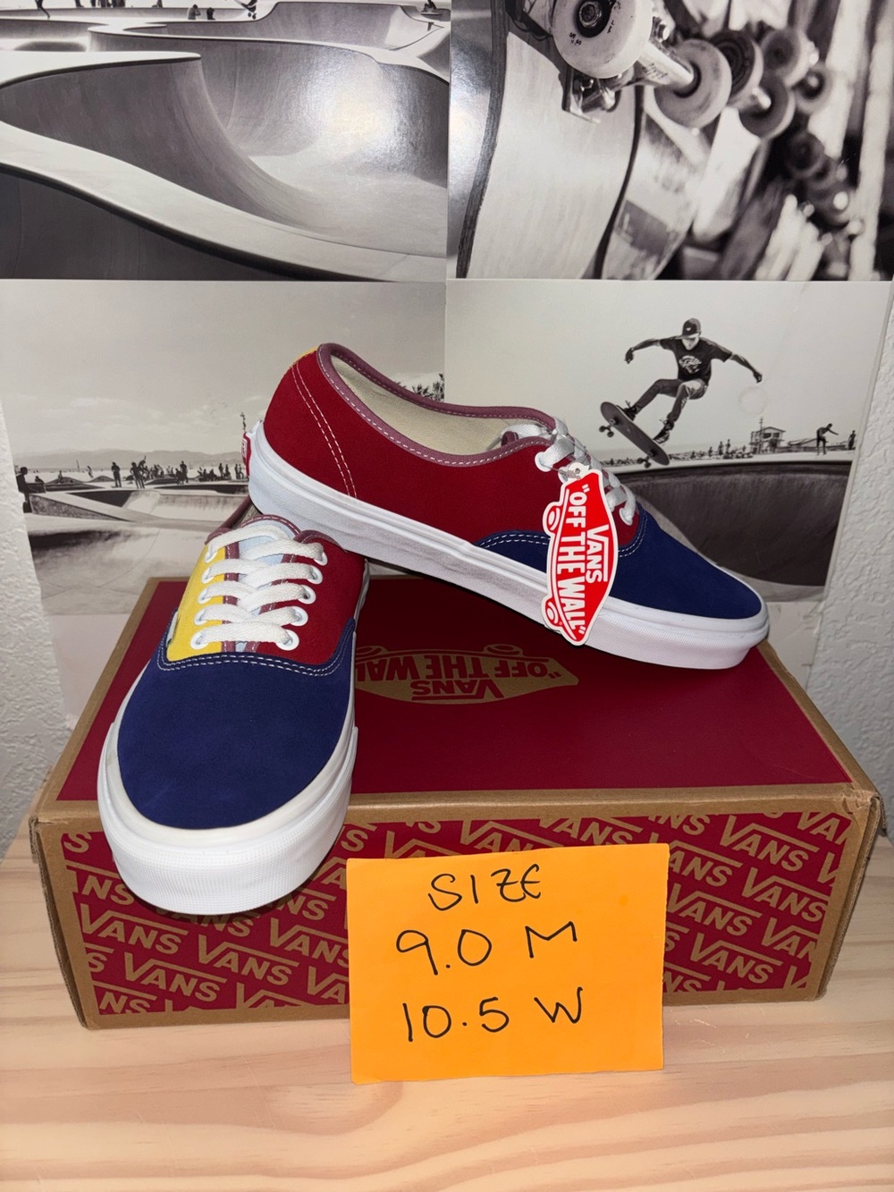 Vans Authentic sz 9.0 Men’s 10.5 Women’s